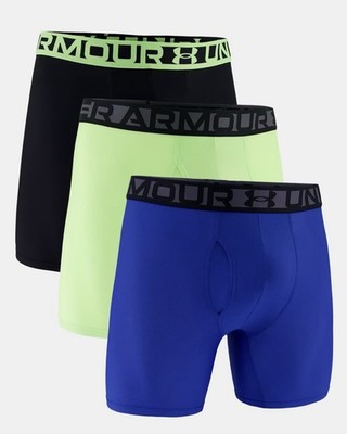 Under Armour Men s X-Large 6 Inch Essential Tech Mesh Boxer Brief 3 Pack 1385460