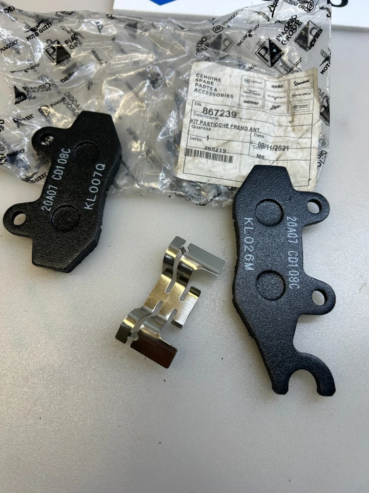 1 jeu plaquettes aprilia derbi gilera 867239 smt rx sx senda r sm 50 - Photo 3/3