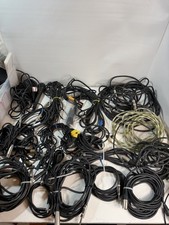 Huge Bulk Lot Pro Audio Cables Microphones XL...