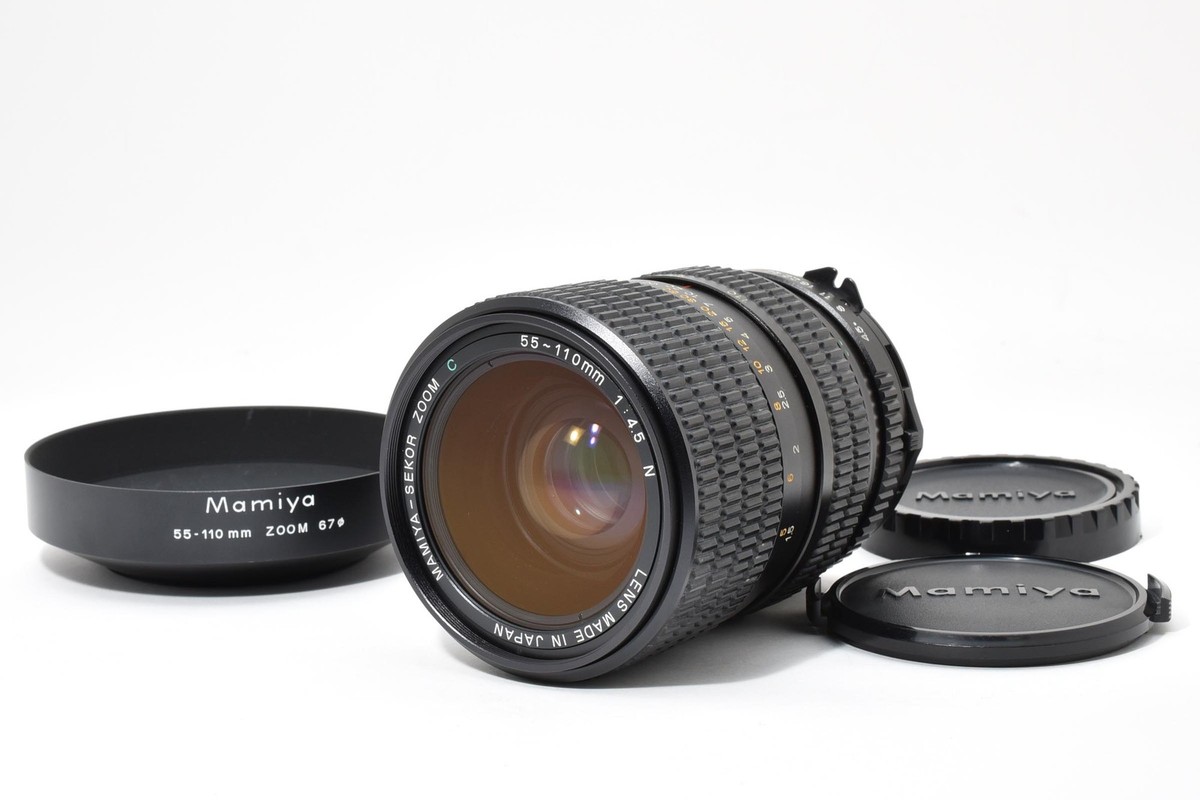 Top MINT w/Hood] Mamiya Sekor Zoom C 55-110mm F4.5 N MF Lens For