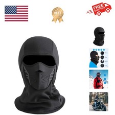 Winter Windproof Fleece Ski Mask Balaclava Headwear Motorcycle Thermal Face M...