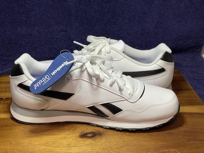 NWT Reebok Royal Glide LX White/Black DV5029 Ortholite Insole Men's Size 10