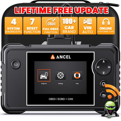 ANCEL FX2000 PRO Profi KFZ Diagnosegerät Auto OBD2 Scanner 6 Services 4System