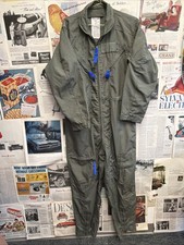 Vintage 1987 Authentic US Military CWU-27/P Nomex Flight Suit 42R
