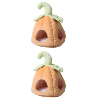 2 Pieces Hamster Bett Kleintierkäfig Kleines Tierhaus Tierbettwäsche