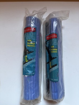 (2) Rubbermaid PVA Refill Mop Heads G781 For G780 PVA Sponge Mop NOS Sealed 1998