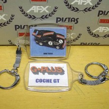 Aurora AFX G BLACK BMW TURBO Slot Car Key Chain 1980s