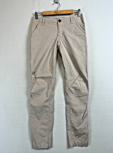 ARC'TERYX Camden Chino Pants Womens Size 4 Khaki Casual *Stains