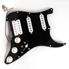 SSH Prewired Loaded Pickguard Alnico 5 Humbucker Pickup for Fender Strat Guitar