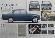Original ALFA ROMEO GIULIA Buyers Guide, 2020 CSC magazine article