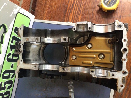 Honda xl250r xl 250 r 1982 82 Crankcases upper lower crank cases oem kicker gea - Picture 7 of 9