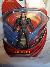 Mattel Man of Steel Jor-El Movie Masters Action Figure Superman 6"