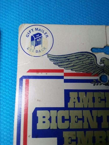American Bicentennial Emblem Limited Edition Sew On Patch Lot of 2 1776 - 1976 - Picture 5 of 14