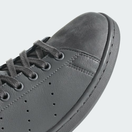 Mens Grey Leather Nubuck Trainers SIZE 
