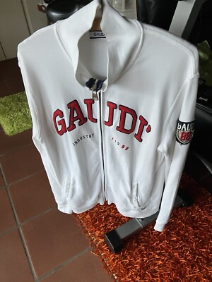 Gaudi Jacke Sweat Weiß Rot M