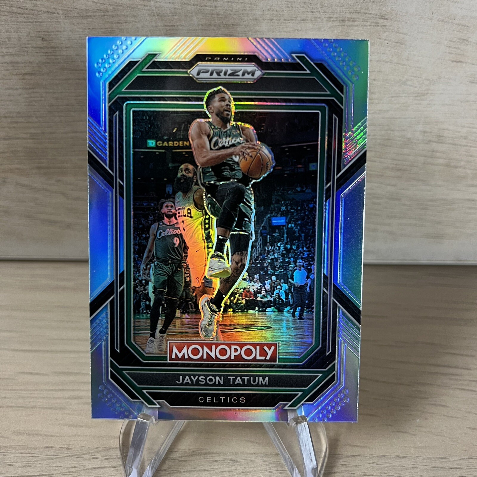 Jayson Tatum 2022-23 Panini NBA Prizm Monopoly #4 Silver Prizm Boston Celtics