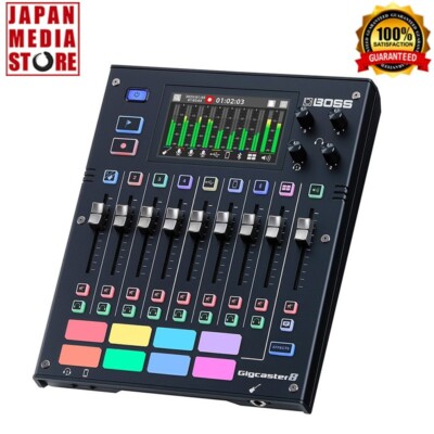 BOSS ( ボス )Gigcaster 8 GCS-8 BOSS Gigcaster 8 GCS-8 Audio Streaming Mixer 8-Channel Brand