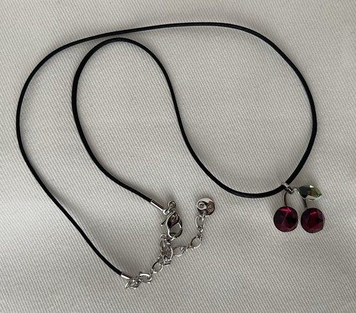 Original Swarovski Collier Kristall Kette Kirschen - Bild 3 von 5
