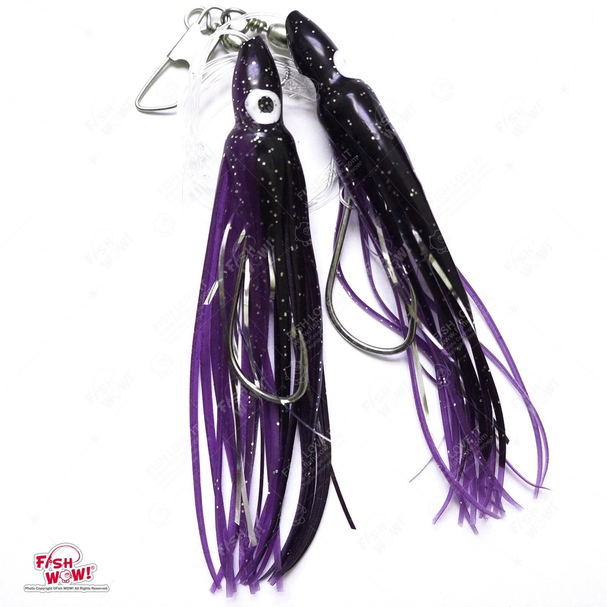 50pz Gonne Calamari Da Pesca 4,75" Polpo 12cm Esche Morbide - Foto 2