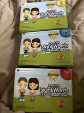 Meet The Sight Words - Level 1 ,2  3 Readers Books, Pre-owned
