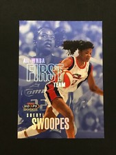 1999 Fleer/Skybox All-WNBA First Team Sheryl Swoopes #2 of 10 AW Basketball Card