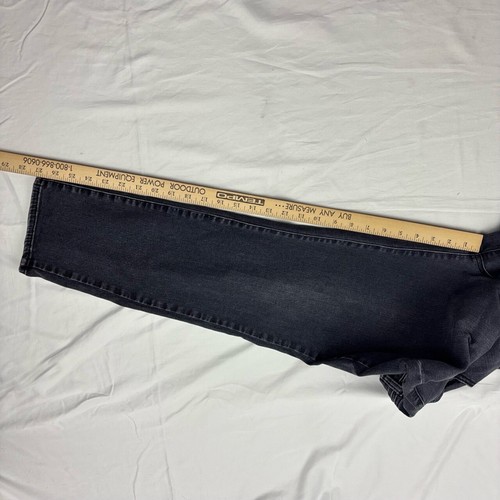 Talbots Jeans Dark Wash FivePocket Straight Leg Good Condition Size 12 Slim - Picture 9 of 10