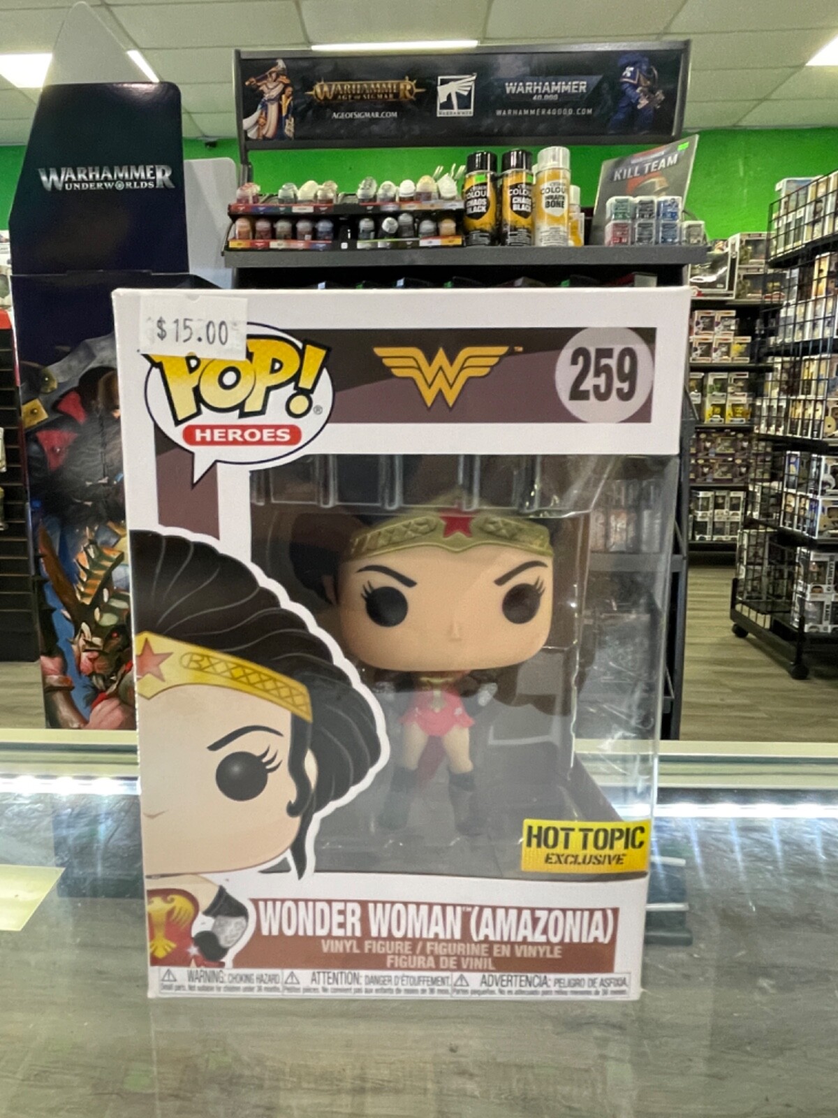 Funko Pop! Heroes Dc Comics Wonder Woman Amazonia #259 Vinyl Figure Nib F05