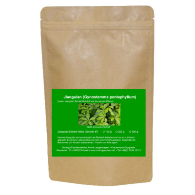 120 Stück Jiaogulan Extrakt in veganen Kapseln 400mg