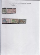 1190 - Wallis und Futuna - Lot von 1920 - 1930