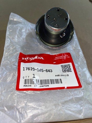 *1EA OEM HONDA GAS CAP METAL FITS MOST ATC,S THRU 1982 17620-165-643 (23E) - Picture 2 of 3