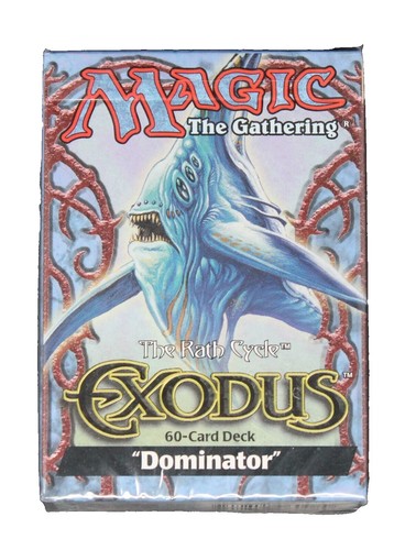 MTG EXODUS 白熱　構築済デッキ　2個 Exodus “White Heat” 60 Card New Factory Sealed Theme Deck EX/NM