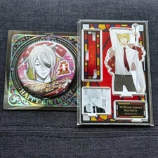 Moriarty the Patriot acrylic stand badge Lot 2 set William Japan anime m602