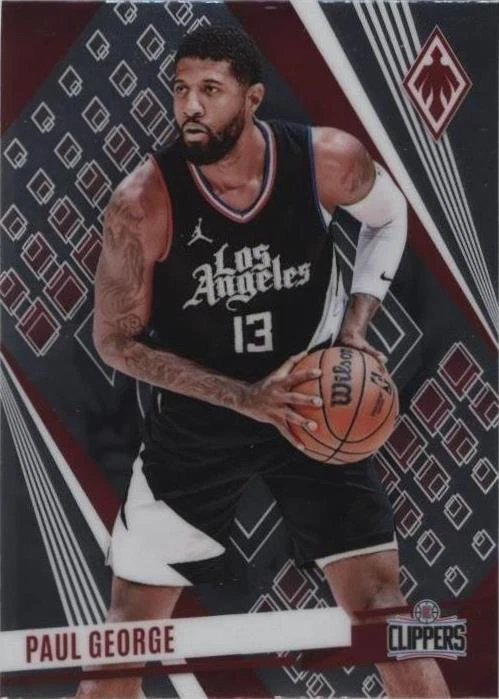 Paul George Poster - LA Clippers Basketball Wall Art with Motivational