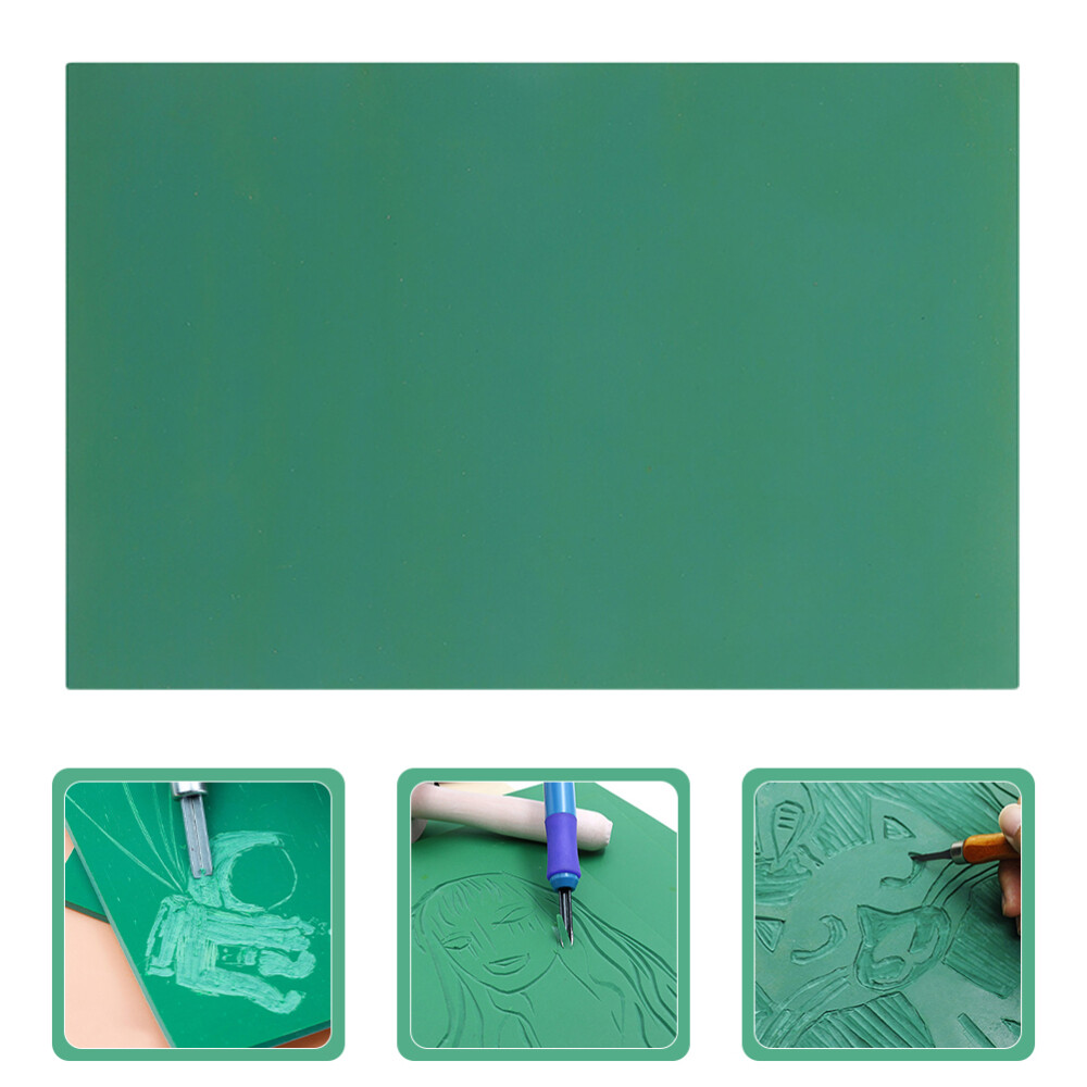 5Pcs Carving Plates Cutting Mats Engraving Art Plate Child Material Print New