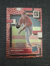 2022 Donruss OPTIC Baseball #43 REID DETMERS RC Rated Rookie PHOTON Prizm- Rare