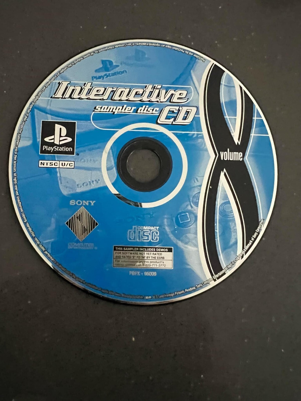 Ps1 Sample Pack PlayStation 1 PS1 PSX Interactive Sampler Disc CD Volume 8 Disc Only ...