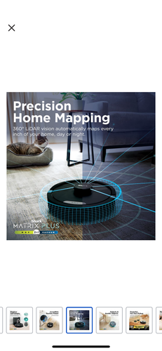 Shark - Matrix Plus 2-in-1 Robot Vacuum & Mop with Sonic Mopping - Picture 14 of 18