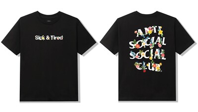 DS Anti Social Social Club ASSC White Sick Tired Self Conclusion