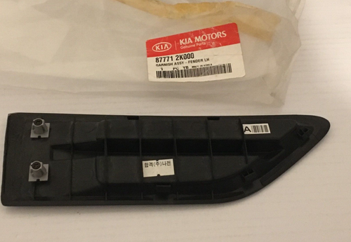 Fender Garnish Assembly 10-13 For Kia Soul Hatchback 87771-2K000 - Picture 5 of 6