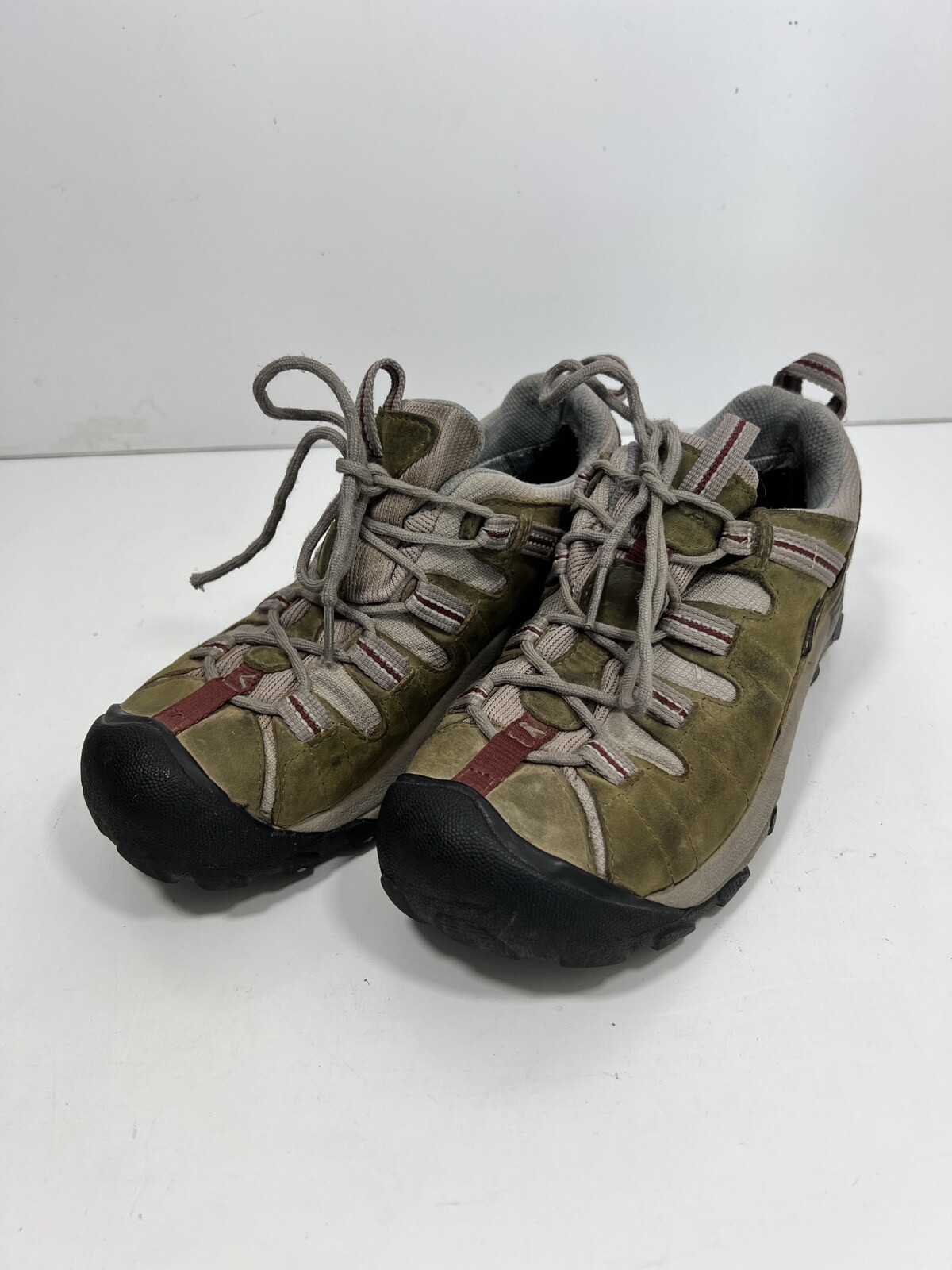 Scarpa da trekking donna impermeabile verde oliva KEEN Dry Targhee II taglia 6 5 EU 37