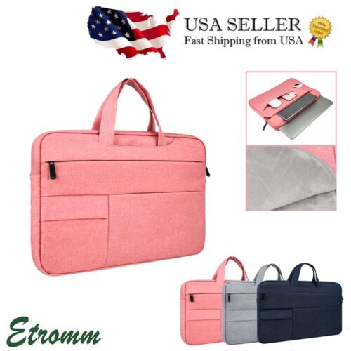 Slim Sleeve case Laptop Business Bag14"/15.6" for Macbook Air Pro Lenovo Dell - 第 1/13 張圖片