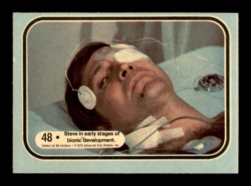 1975 Donruss SIX MILLION DOLLAR MAN  /SEE DROP DOWN MENU FOR CARD U WILL RECIEVE - Picture 91 of 124