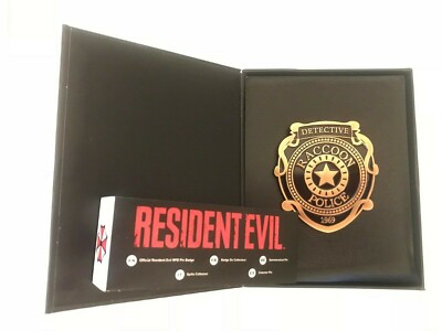 Resident Evil 3 2 Remake Detective S.T.A.R.S pin badge Official item Limited RPD