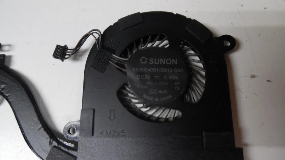 4 X Dell Latitude 7480 CPU Heatsink Fan Intel Graphics B2 Uma AT1S1002 2T9GV - Image 3 of 4