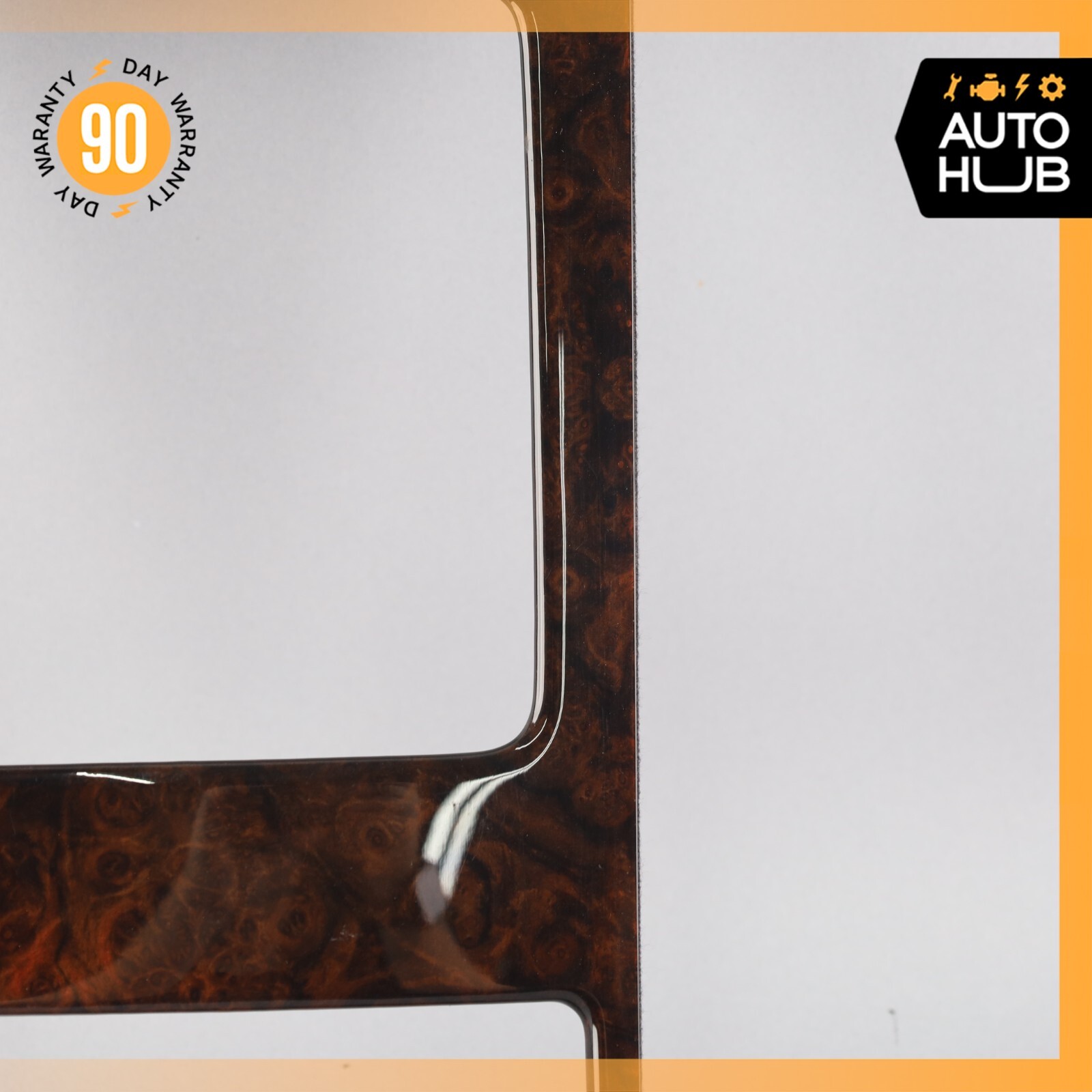 03-10 Bentley Continental GT Coupe Rear Center Console Trim Bezel Wood OEM 53k