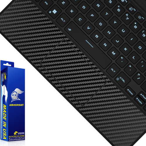 Armorsuit Black Carbon Fiber Skin Wrap Film ASUS ROG Flow Z13 (2022) - 第 3/10 張圖片