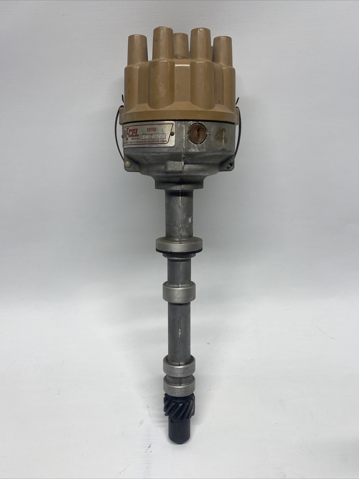 Vintage Accel 30100 Distributor For Parts Missing Points Assembly eBay