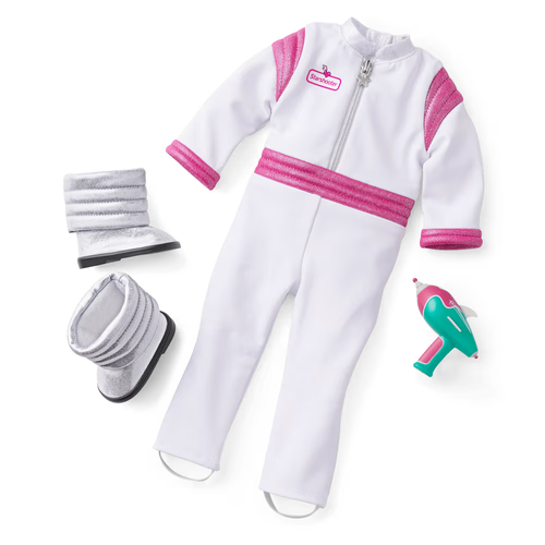 AMERICAN GIRL COURTNEY HALLOWEEN SPACE COSTUME 18" DOLL NEW (no doll) BOX DENT