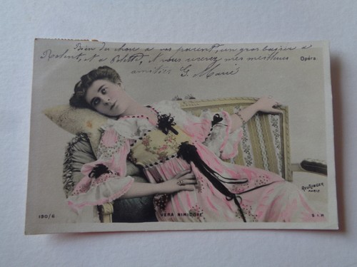 Ancienne Carte Postale CPA - Célébrité Marville Reutlinger - Artiste De Cabaret 1900 Art Nouveau