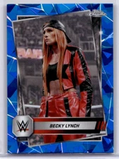 2025 Topps Chrome WWE Sapphire Becky Lynch #133
